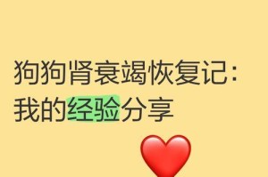 慢性肾衰竭患狗狗的寿命究竟有多长？（探索慢性肾衰竭对狗狗寿命的影响及延长寿命的方法）