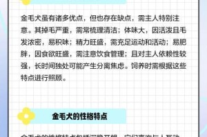 金毛狗狗的睡眠需求及建议（探究四个月金毛狗狗每天的睡眠时间和注意事项）