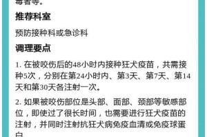 狗的狂犬疫苗接种频率（了解狗狂犬疫苗接种周期和保护措施）