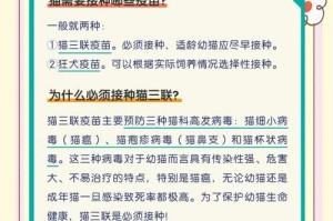 小猫打疫苗后多久可以洗澡？（了解小猫打疫苗和洗澡的时间安排）