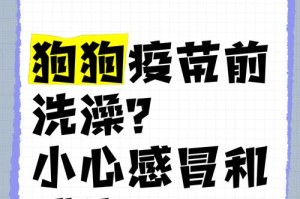 狗狗三针疫苗接种后多久可以洗澡？（狗狗接种疫苗后的洗澡时间安排及注意事项）