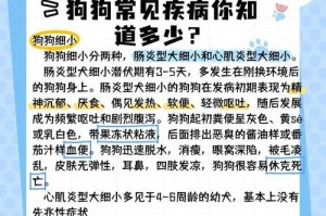 犬病毒性肠炎（了解犬病毒性肠炎，守护爱犬的健康）